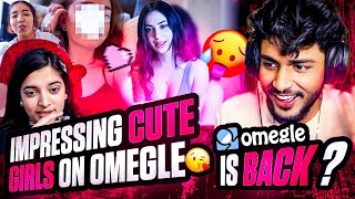 Finally Omegle is back😳😍Flirting😍amp Roasting😈Cute Girls on Omegle CRAZY PANDA [upl. by Ellenij799]