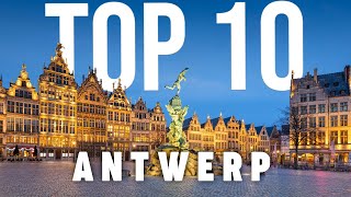 10 BEST Things To Do In Antwerp  ULTIMATE Travel Guide [upl. by Fasa]