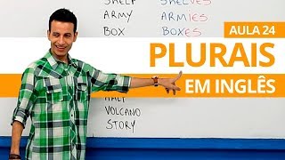 PLURAIS EM INGLÊS  AULA 24 PARA INICIANTES  PROFESSOR KENNY [upl. by Persas20]