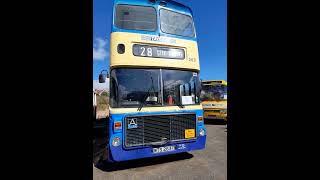 Tayside Volvo Ailsa WTS263T at Dundee Museum of Transport on display [upl. by Ainoloppa]