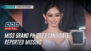 Miss Grand PH 2023 candidate reported missing  ANC [upl. by Aicnatsnoc57]