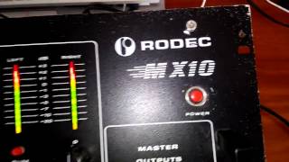 Rodec MX 10 Mixer [upl. by Revilo]