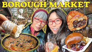 Must Eats of Londons BOROUGH MARKET Delicious Food Tour [upl. by Becki]