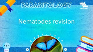 Rev L56 Nematodes AscarisTrichuris Toxocara Strongyloides Trichostrongylus Ancylostoma para [upl. by Hajed624]