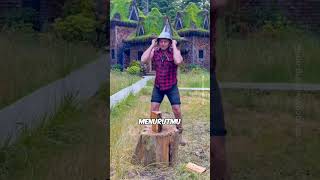 Pria Ini Hobby Membuat Kapak Berbentuk Unik‼️ [upl. by Hole138]