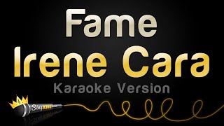 Irene Cara  Fame Karaoke Version [upl. by Lillie]