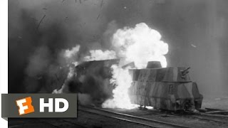 The Train 210 Movie CLIP  Allied Bombing Raid 1964 HD [upl. by Finn]