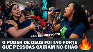 Sulamita Alves Meu Deus Foi tanto poder de Deus que pessoas chegaram a cair no chão [upl. by Tindall]