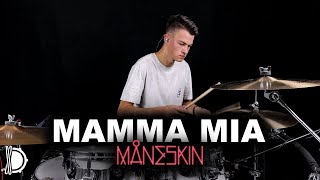 MAMMA MIA  Måneskin  Drum Cover [upl. by Gnagflow169]