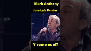 MARC ANTHONY JOSE LUIS PERALES  Y COMO ES EL [upl. by Sdlonyer859]