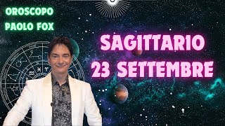 Sagittario ♐️ Loroscopo di Paolo Fox  23 Settembre 2024  Impegni in mattinata [upl. by Yonit]