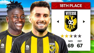 I Rebuild VITESSE As They FAIL In The EREDIVISIE [upl. by Drofnelg]