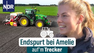 Amelie gibt Gas auf dem Acker  Aufm Trecker Reportage  NDR [upl. by Indnahc]