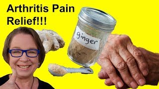 ✅ Natural Relief for Arthritis A Ginger PoulticePaste Arthritis Remedy [upl. by Pernell]