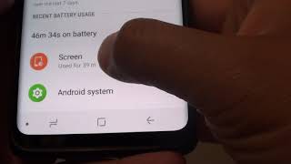 Samsung Galaxy S9  S9 Find Out How Much Battery Life You Have Left [upl. by Hayse332]