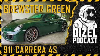 PORSCHE 911 CARRERA 4S  BREWSTER GREEN  RADO RASPET DIZEL PODCAST 071 [upl. by Renault]