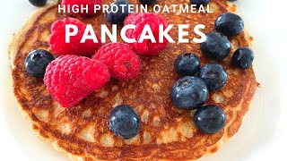 Flourless Banana Oat Pancakes Recipe  No Sugar No Flour Pancake Recipe [upl. by Nerad]