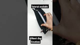 Multi Purpose Purse Sewing tutorial HemasBagCreations short jute youtubeshorts [upl. by Peg]