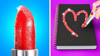 BRILLIANT ART HACKS AND DIY CRAFTS  Easy And Cool Art Hacks By 123 GO Like [upl. by Tsnre]