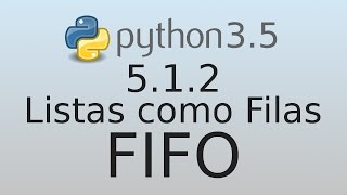 512 Listas como Filas  Estrutura de dados  Tutorial de Python3 em Português [upl. by Blanding143]