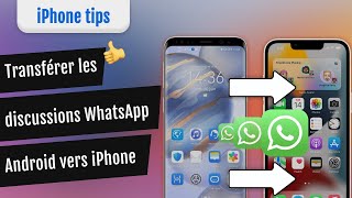 Comment transférer les messages WhatsApp Android vers iPhone [upl. by Eelan456]