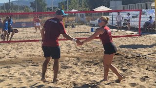 2024 European Beach Tennis Championship MXD 2nd round [upl. by Jarvis]