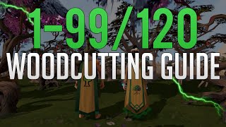 Runescape 3  199120 Woodcutting guide 2022 [upl. by Madda]