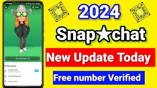 Snap★chat New Update today 2024  How to Create Snap★chat account  Snap★chat update 2024 [upl. by Eisset]