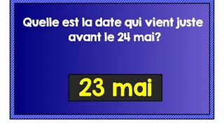 Comprendre un calendrier sadresse aux élèves de 1re année [upl. by Novel]