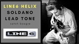 Line6 Helix Soldano high gain lead tone [upl. by Rihsab]