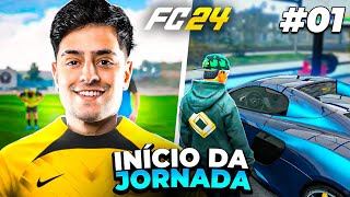 VIDA DE JOGADOR  O Primeiro Passo 01  Fifa 24  GTA RP [upl. by Yttiy]