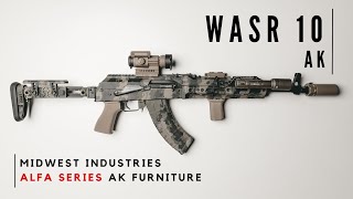 Modern AK Build  Midwest Industries Alfa Series [upl. by Wendin]