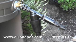 How to Install a Canister Filter in a Drip Irrigation Head Assembly [upl. by Holder]