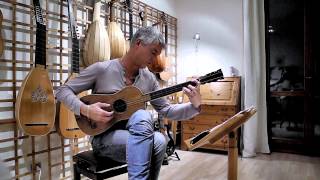 Rolf Lislevand plays AStradivari Sabionari 1679 guitar  Santiago de Murcia  Tarantela [upl. by Fullerton706]