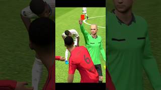 Red card but why🟥😡 redcard shortsfeed efootball trending konami pes shorts [upl. by Weinman]