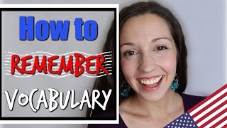 Remember Vocabulary Fast TOP 10 TIPS [upl. by Ludie854]