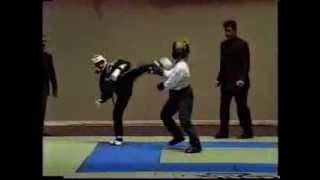 Camille Deloach vs Lynn Gregory at 1998 USA Nationals Karate Tournament in Las Vegas [upl. by Jochebed863]