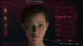 Dina The Last of Us 2 Cyberpunk 2077 character creation [upl. by Ynitsed]