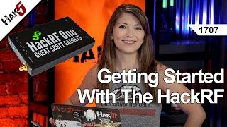 Getting Started With The HackRF Hak5 1707 [upl. by Colwell795]