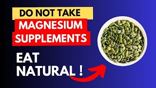 10 Best MAGNESIUM Rich Foods Better than Supplements [upl. by O'Connell315]