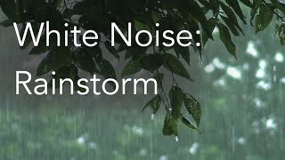 Rainstorm Sounds for Relaxing Focus or Deep Sleep  Nature White Noise  8 Hour Video [upl. by Eilis]