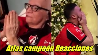 ASÍ REACCIONARON LOS AFICIONADOS DE ATLAS AL CAMPEONATO ATLAS CAMPEON REACCIONES ROMPE LA MALDICIÓN [upl. by Anirhtak]