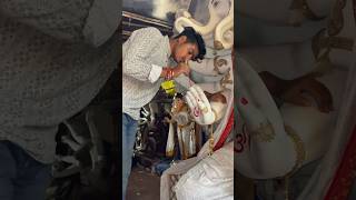 Bappa ki taiyaari  ganpatibappamorya minivlogs bappalover [upl. by Hanima368]