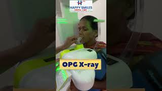 How Dental OPG XRay Is Taken  Happy Smiles Dental Care  shorts [upl. by Christel]