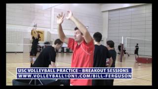 USC Bill Ferguson Indoor Setting Drill [upl. by Schwenk]