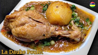 Recette La Daube Poulet Facile en Kreol 🇲🇺  Rostone [upl. by Nnylrahc200]