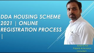 DDA housing scheme 2021  Online Registration process [upl. by Aciram]