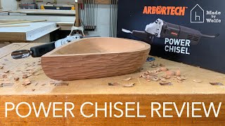 ARBORTECH POWER CARVING TOOLS REVIEW the Power Chisel 5 of 6 [upl. by Zeph]