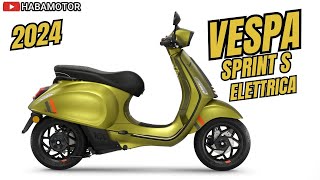 2024 Vespa Sprint S Elettrica  Where Art Meets Technologyquot [upl. by Iteerp]