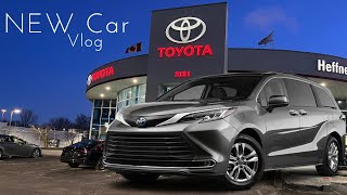 Brand New Toyota Sienna 2024  Picking up from dealership vlog [upl. by Velasco]